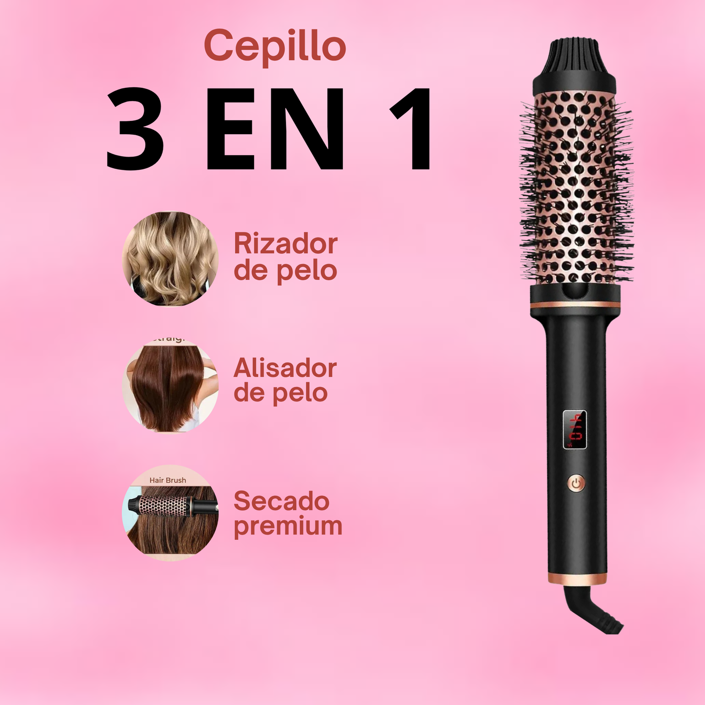 Cepillo 3 en 1