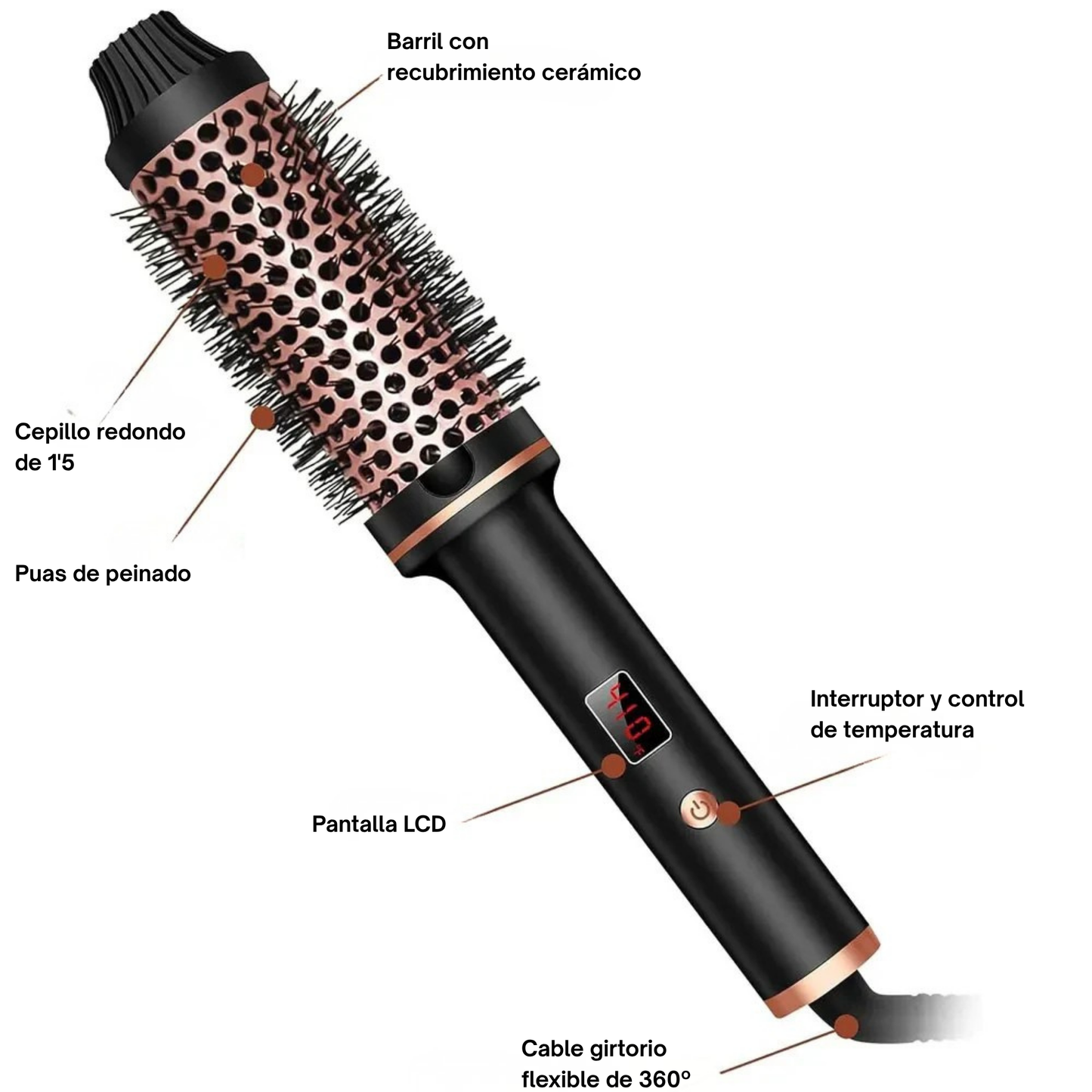 Cepillo 3 en 1